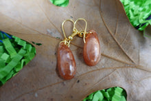 Load image into Gallery viewer, Small Bronze Handmade Earrings
