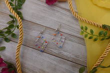 Load image into Gallery viewer, Rainbow Dot Earrings
