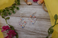Load image into Gallery viewer, Rainbow Dot Earrings

