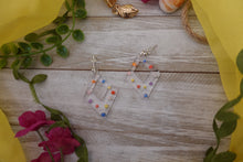 Load image into Gallery viewer, Rainbow Dot Earrings
