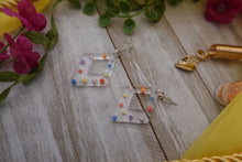 Load image into Gallery viewer, Rainbow Dot Earrings
