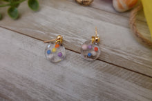Load image into Gallery viewer, Small Rainbow Dot Earrings
