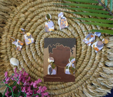 Load image into Gallery viewer, Terrazzo arch earrings
