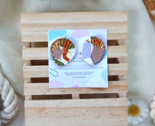 Load image into Gallery viewer, Terrazzo Shell studs
