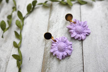 Load image into Gallery viewer, Lavender Purple textured flower
