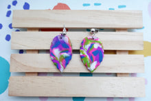 Load image into Gallery viewer, Multicolored dagger earrings

