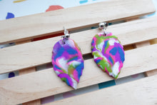 Load image into Gallery viewer, Multicolored dagger earrings
